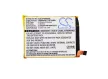 ZTE Li3928T44P8h475371 helyettesítő mobiltelefon akkumulátor (Li-Polymer, 3.8V, 2800mAh / 10.64Wh) - Utángyártott