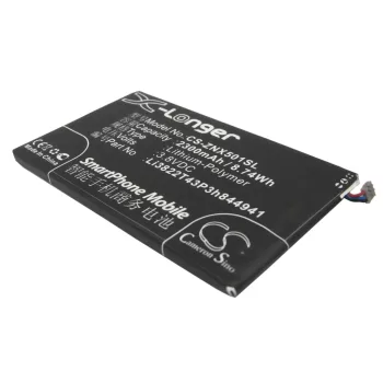   ZTE Li3822T43p3h844941 helyettesítő mobiltelefon akkumulátor (Li-Polymer, 3.8V, 2300mAh / 8.74Wh) - Utángyártott