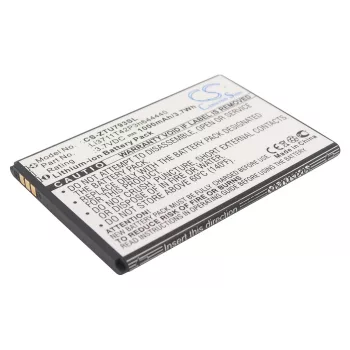   ZTE Li3711T42P3h644440 helyettesítő mobiltelefon akkumulátor (Li-ion, 3.7V, 1000mAh / 3.7Wh) - Utángyártott