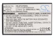 ZTE Li3711T42P3h644440 helyettesítő mobiltelefon akkumulátor (Li-ion, 3.7V, 1000mAh / 3.7Wh) - Utángyártott