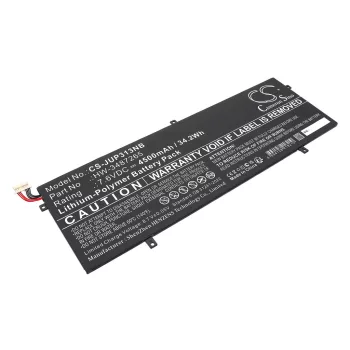   Jumper HW-3487265 helyettesítő laptop akkumulátor (Li-Polymer, 7.6V, 4500mAh / 34.2Wh) - Utángyártott