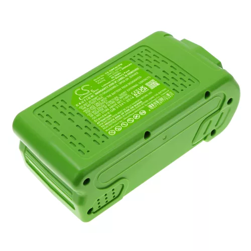 GreenWorks G-MAX 4 AH Li-Ion helyettesítő szerszámgép akkumulátor (Li-ion, 40.0V, 2000mAh / 80.0Wh) - Utángyártott