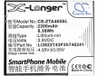 ZTE Li3822T43P4h746241 helyettesítő mobiltelefon akkumulátor (Li-ion, 3.8V, 2200mAh / 8.36Wh) - Utángyártott