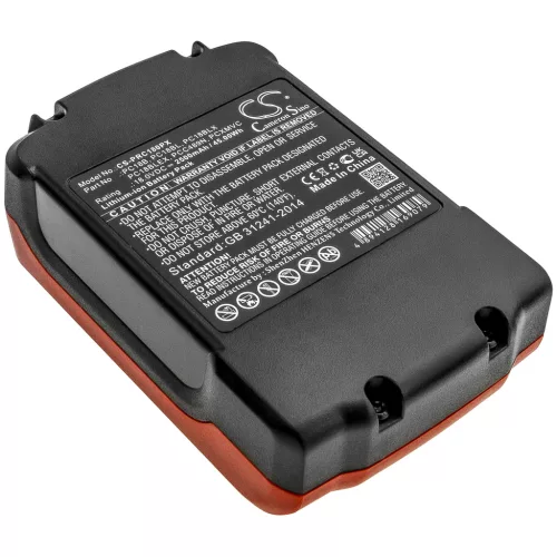 Porter Cable PCXMVC helyettesítő szerszámgép akkumulátor (Li-ion, 18.0V, 2500mAh / 45.00Wh) - Utángyártott