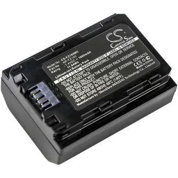   Sony CS-FZ100MX, NP-FZ100 helyettesítő akkumulátor (Li-ion, 7.4V, 1600mAh / 11.84Wh) - Utángyártott