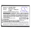 Bea-fon SL720i helyettesítő mobiltelefon akkumulátor (Li-Polymer, 3.8V, 1500mAh / 5.7Wh) - Utángyártott