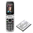 Bea-fon SL720i helyettesítő mobiltelefon akkumulátor (Li-Polymer, 3.8V, 1500mAh / 5.7Wh) - Utángyártott