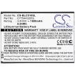BLU C775443200L helyettesítő mobiltelefon akkumulátor (Li-ion, 3.8V, 1800mAh / 6.84Wh) - Utángyártott
