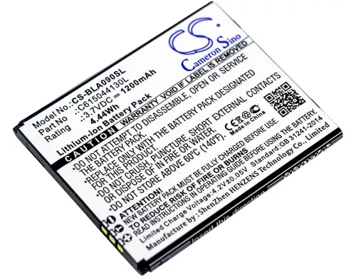 BLU C615044130L helyettesítő mobiltelefon akkumulátor (Li-ion, 3.7V, 1200mAh / 4.44Wh) - Utángyártott