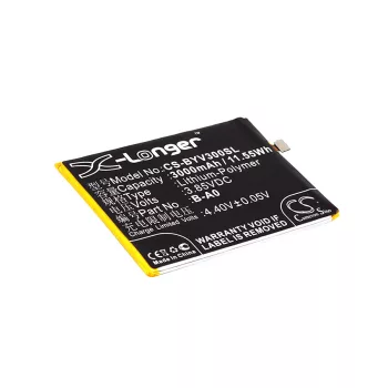  BBK B-A0 helyettesítő mobiltelefon akkumulátor (Li-Polymer, 3.85V, 3000mAh / 11.55Wh) - Utángyártott