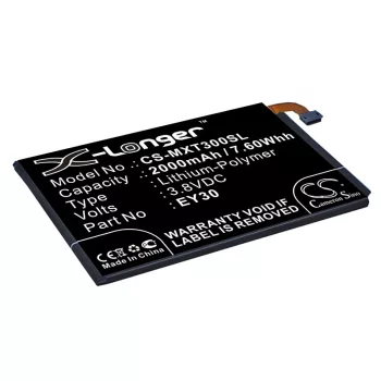   Motorola SNN5945A helyettesítő mobiltelefon akkumulátor (Li-Polymer, 3.8V, 2000mAh / 7.60Wh) - Utángyártott