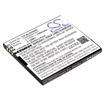   BLU C505629140T helyettesítő mobiltelefon akkumulátor (Li-ion, 3.7V, 1400mAh / 5.18Wh) - Utángyártott