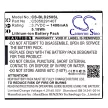 BLU C505629140T helyettesítő mobiltelefon akkumulátor (Li-ion, 3.7V, 1400mAh / 5.18Wh) - Utángyártott