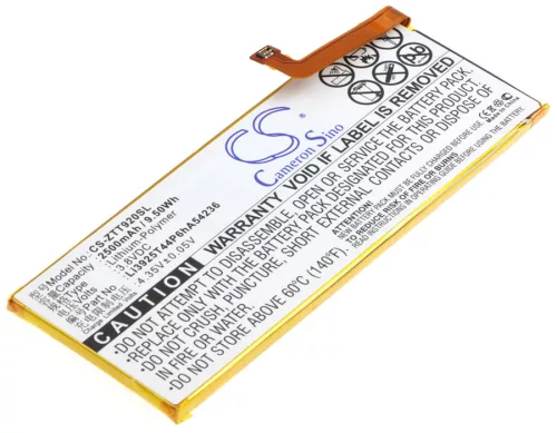 ZTE Li3925T44P6hA54236 helyettesítő mobiltelefon akkumulátor (Li-Polymer, 3.8V, 2500mAh / 9.50Wh) - Utángyártott