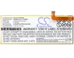 ZTE Li3925T44P6hA54236 helyettesítő mobiltelefon akkumulátor (Li-Polymer, 3.8V, 2500mAh / 9.50Wh) - Utángyártott