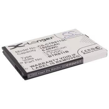  Casio CA-201L1 helyettesítő mobiltelefon akkumulátor (Li-ion, 3.7V, 1800mAh / 6.66Wh) - Utángyártott