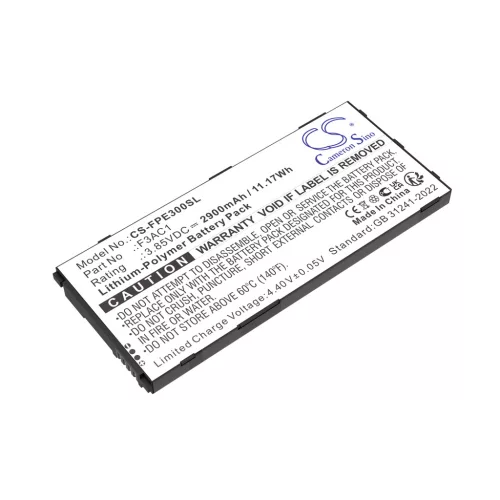 Fairphone F3AC1 helyettesítő mobiltelefon akkumulátor (Li-Polymer, 3.85V, 2900mAh / 11.17Wh) - Utángyártott