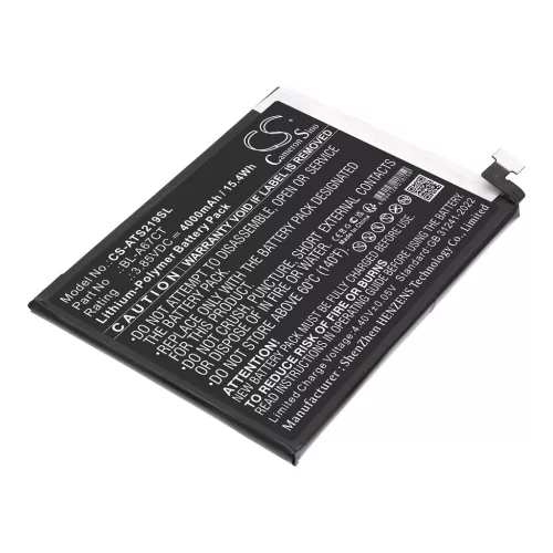 Cricket BL-A67CT helyettesítő mobiltelefon akkumulátor (Li-Polymer, 3.85V, 4000mAh / 15.4Wh) - Utángyártott