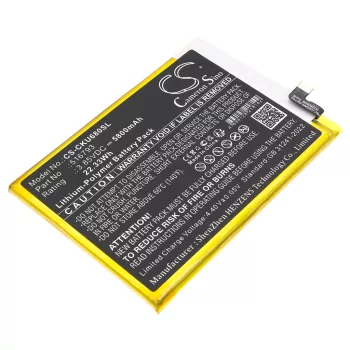   Cricket 516793 helyettesítő mobiltelefon akkumulátor (Li-Polymer, 3.85V, 5800mAh / 22.33Wh) - Utángyártott
