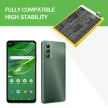 Cricket 516793 helyettesítő mobiltelefon akkumulátor (Li-Polymer, 3.85V, 5800mAh / 22.33Wh) - Utángyártott