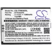 Cingular BTR3620B helyettesítő mobiltelefon akkumulátor (Li-ion, 3.7V, 1300mAh / 4.81Wh) - Utángyártott
