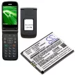 Cingular BTR3620B helyettesítő mobiltelefon akkumulátor (Li-ion, 3.7V, 1300mAh / 4.81Wh) - Utángyártott