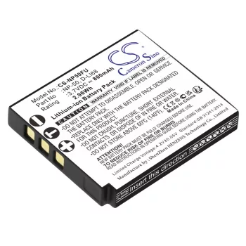   Fujifilm NP-50, NP-50A helyettesítő akkumulátor (Li-ion, 3.7V, 800mAh / 2.96Wh) - Utángyártott