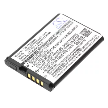   MetroPCS LGIP-520B helyettesítő mobiltelefon akkumulátor (Li-ion, 3.7V, 800mAh / 2.96Wh) - Utángyártott