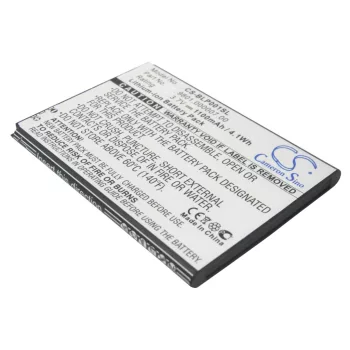  Blaupunkt America készülékhez mobiltelefon akkumulátor (Li-ion, 3.7V, 1100mAh / 4.1Wh) - Utángyártott