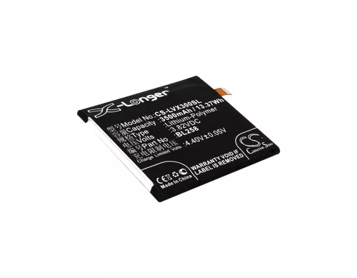 Lenovo BL258 helyettesítő mobiltelefon akkumulátor (Li-Polymer, 3.82V, 3500mAh / 13.37Wh) - Utángyártott