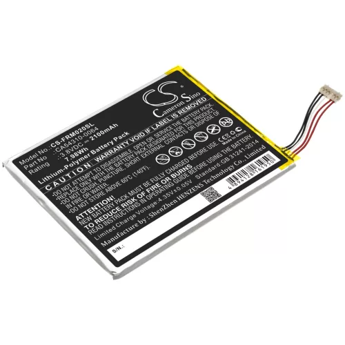 Fujitsu CA54310-0064 helyettesítő mobiltelefon akkumulátor (Li-Polymer, 3.8V, 2100mAh / 7.98Wh) - Utángyártott
