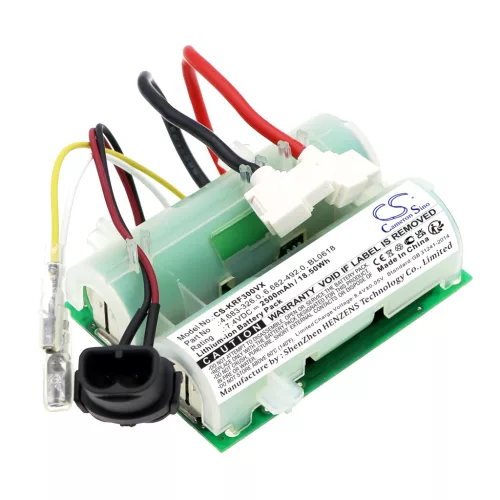 Karcher BL0618 helyettesítő takarítógép akkumulátor (Li-ion, 7.4V, 2500mAh / 18.50Wh) - Utángyártott