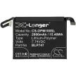 Oppo BLP747 helyettesítő mobiltelefon akkumulátor (Li-Polymer, 7.74V, 2000mAh / 15.48Wh) - Utángyártott