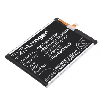   Samsung HQ-6887NAS helyettesítő mobiltelefon akkumulátor (Li-Polymer, 3.88V, 4850mAh / 18.82Wh) - Utángyártott