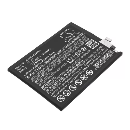 Motorola SB18E21837 helyettesítő mobiltelefon akkumulátor (Li-Polymer, 3.91V, 4850mAh / 18.96Wh) - Utángyártott