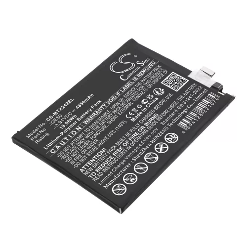 Motorola SB18E14179 helyettesítő mobiltelefon akkumulátor (Li-Polymer, 3.91V, 4850mAh / 18.96Wh) - Utángyártott