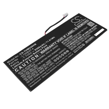   Schenker L140BAT-4 helyettesítő laptop akkumulátor (Li-Polymer, 7.7V, 9300mAh / 71.61Wh) - Utángyártott