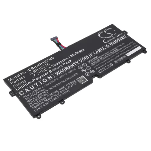 LG LBR1223E helyettesítő laptop akkumulátor (Li-Polymer, 7.7V, 7800mAh / 60.06Wh) - Utángyártott