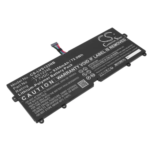 LG LBS1224E helyettesítő laptop akkumulátor (Li-Polymer, 7.7V, 9350mAh / 72Wh) - Utángyártott