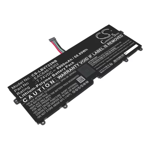 LG LBV7227E helyettesítő laptop akkumulátor (Li-Polymer, 7.74V, 8900mAh / 68.89Wh) - Utángyártott