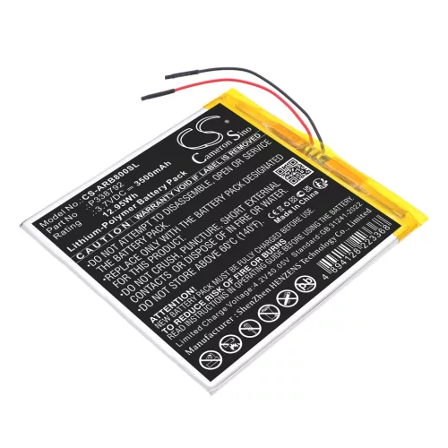 Archos P338792 helyettesítő tablet akkumulátor (Li-Polymer, 3.7V, 3500mAh / 12.95Wh) - Utángyártott