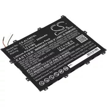   Alcatel TLP040DC helyettesítő tablet akkumulátor (Li-Polymer, 3.85V, 3950mAh / 15.21Wh) - Utángyártott