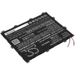 Alcatel TLP040DC helyettesítő tablet akkumulátor (Li-Polymer, 3.85V, 3950mAh / 15.21Wh) - Utángyártott