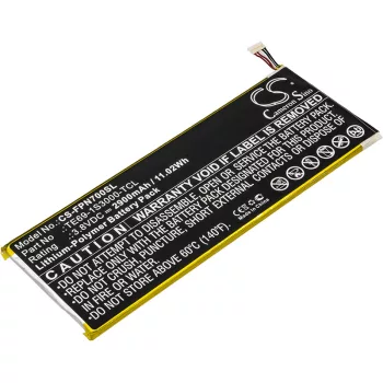   FisherPrice TE69-1S3000-TCL helyettesítő tablet akkumulátor (Li-Polymer, 3.8V, 2900mAh / 11.02Wh) - Utángyártott