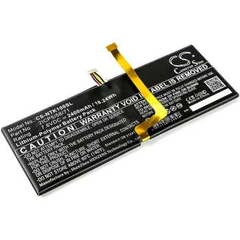   Google 2ICP5/58/71 helyettesítő tablet akkumulátor (Li-Polymer, 7.6V, 2400mAh / 18.24Wh) - Utángyártott