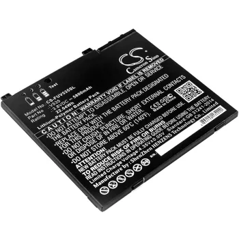   Fujitsu v helyettesítő tablet akkumulátor (Li-Polymer, 3.8V, 5800mAh / 22.04Wh) - Utángyártott