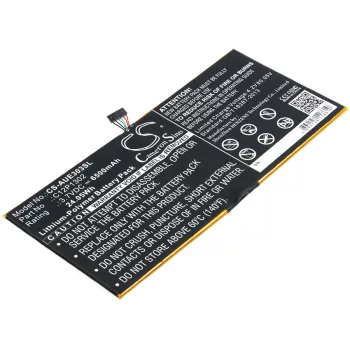   Asus C12P1302 helyettesítő tablet akkumulátor (Li-Polymer, 3.7V, 6500mAh / 24.05Wh) - Utángyártott
