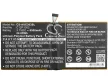 Asus C12P1302 helyettesítő tablet akkumulátor (Li-Polymer, 3.7V, 6500mAh / 24.05Wh) - Utángyártott