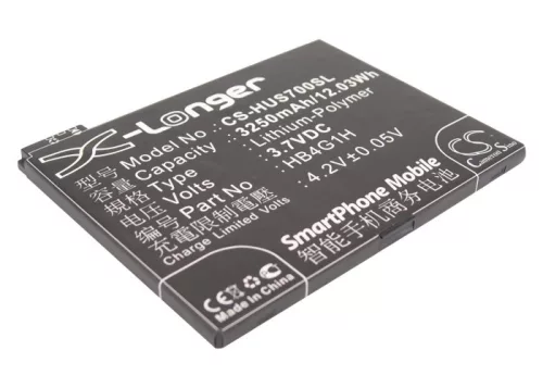 Huawei HB4G1H helyettesítő tablet akkumulátor (Li-Polymer, 3.7V, 3250mAh / 12.03Wh) - Utángyártott