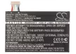 Acer KT.0010G.001 helyettesítő tablet akkumulátor (Li-Polymer, 3.7V, 3420mAh / 12.65Wh) - Utángyártott